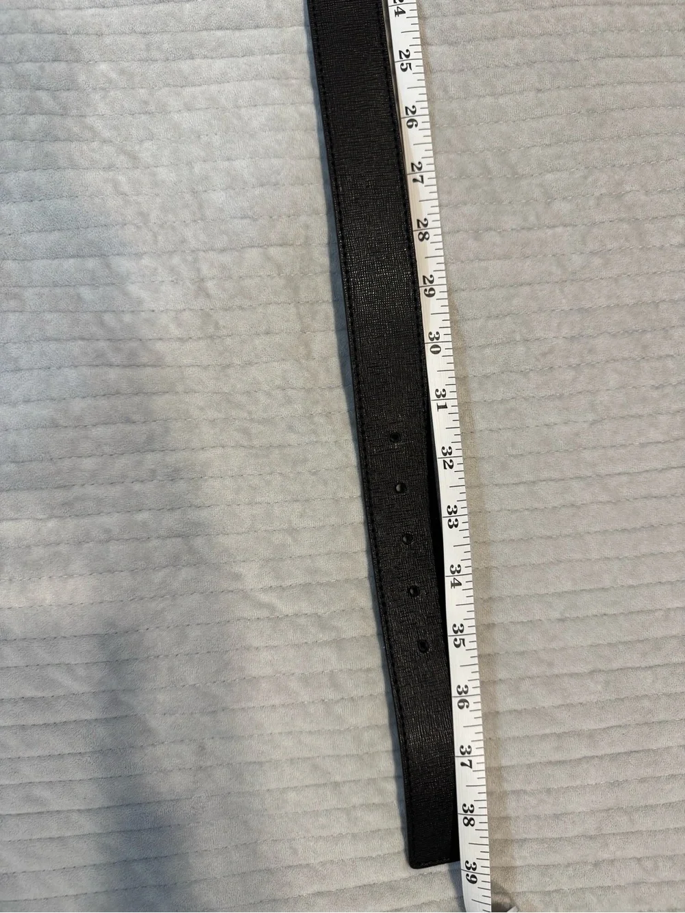 Roberto Cavalli Black Leather Belt with Silver Logo Plate
